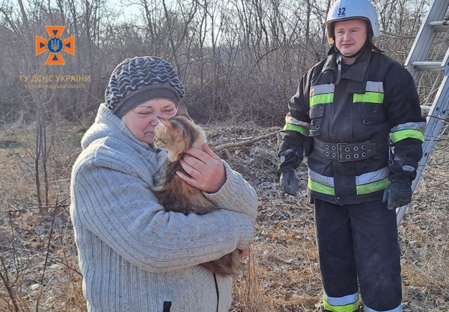 На Кіровоградщині врятували двох домашніх улюбленців