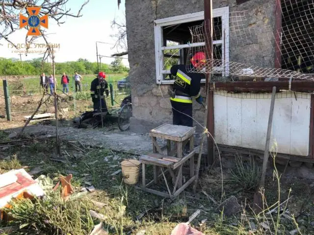 У Новоукраїнському районі постраждало 8 домоволодінь через падіння уламків «шахеда»