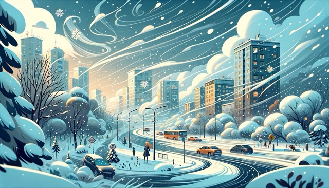 Хмарно та мокрий сніг на Кіровоградщині — прогноз на 26 січня