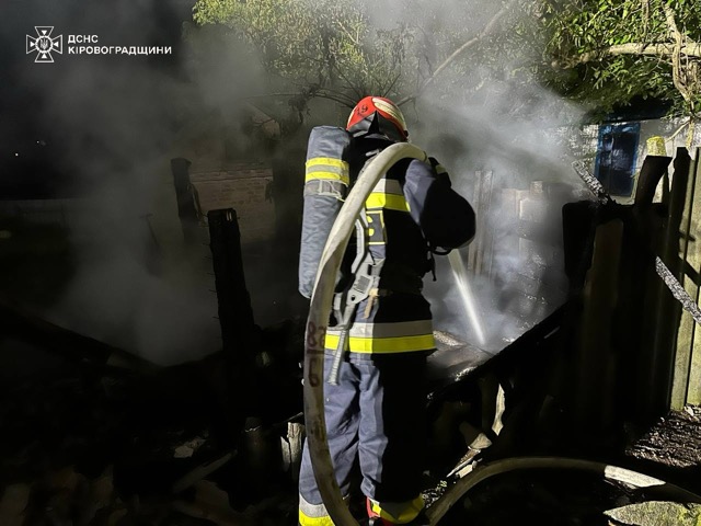 Три пожежі загасили на території Кіровоградщини