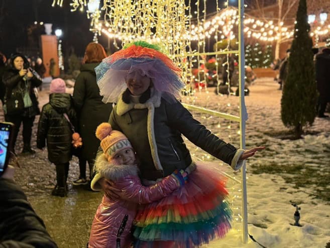 “Новорічний експрес бажань” в Олександрії: конкурси, танці та зустріч з казковими персонажами