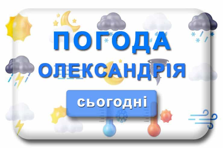 Погода Олександрія сьогодні