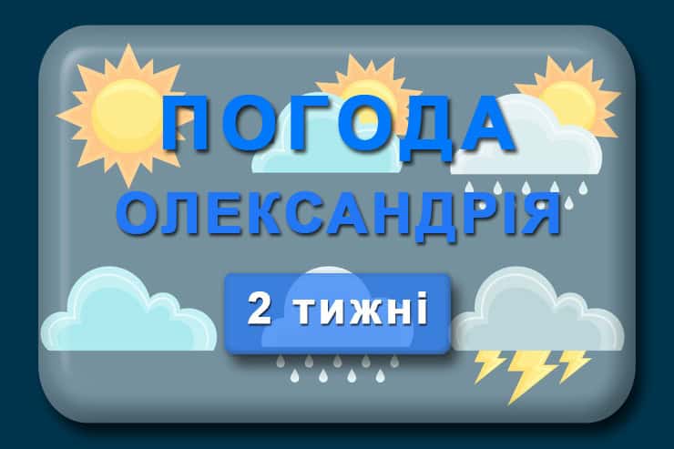 Погода в Олександрії на 2 тижні: прогноз на 14 днів