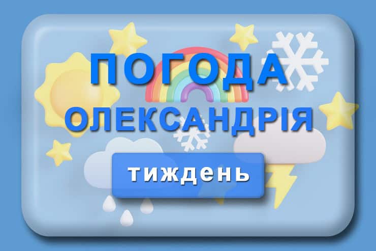 Погода Олександрія на тиждень