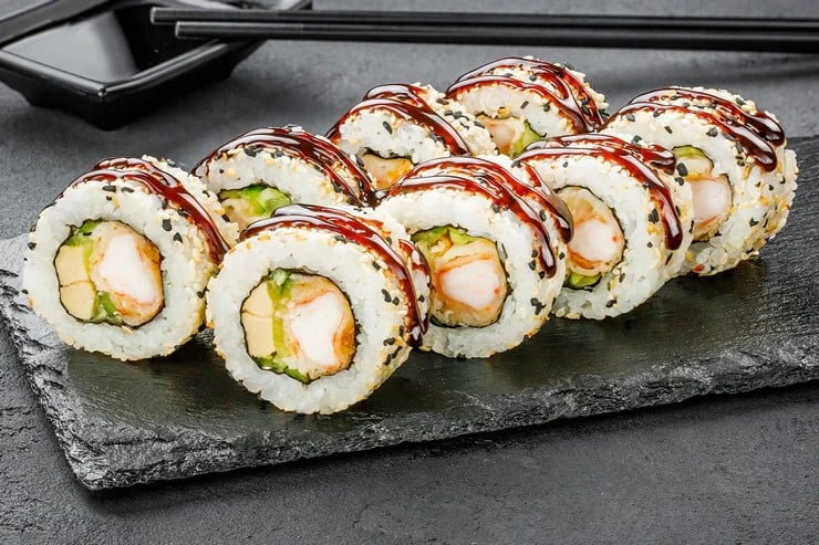 Рол Каліфорнія з креветкою Sushi Master