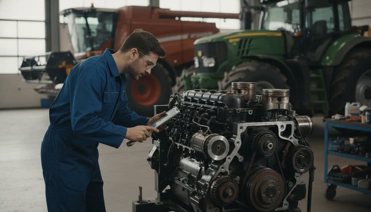 Детальний огляд двигуна сільськогосподарської техніки