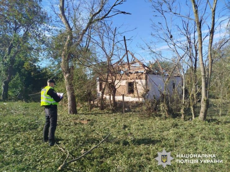 Наслідки обстрілу Олександрійського району сьогодні: зруйновані та пошкоджені будинки