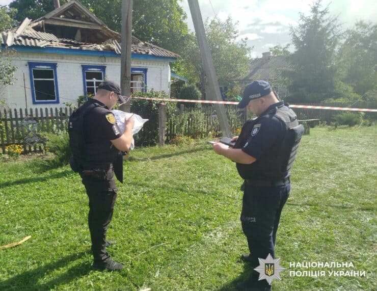Наслідки обстрілу Олександрійського району сьогодні: зруйновані та пошкоджені будинки